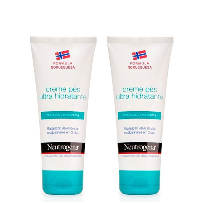 Neutrogena Pack Creme Pés Hidratação Intensa 2x100ml
