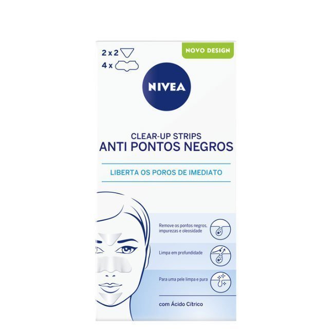 Nivea Visage Acessórios Bandas Adesivas de Limpeza 6unid