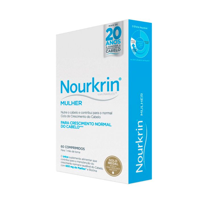 Nourkrin Mulher Comprimidos Anti-Queda 60unid