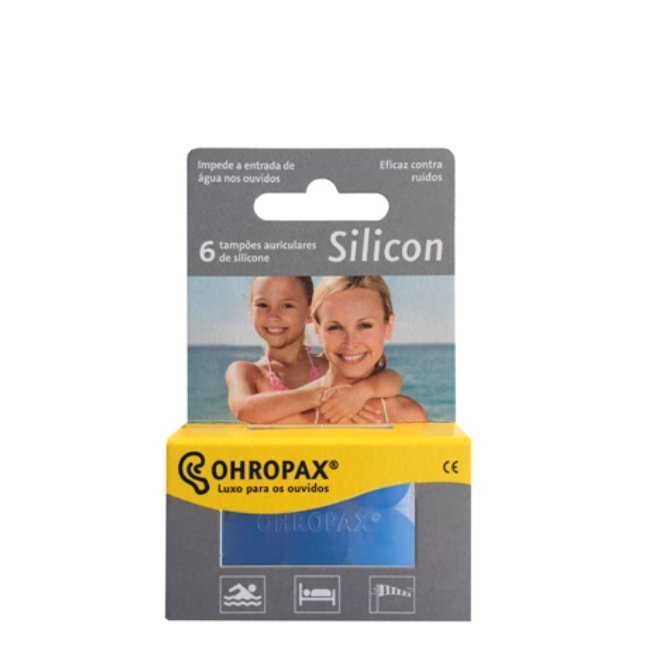 Ohropax Silicon Tampões Auriculares 6unid