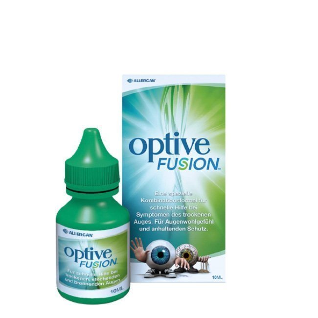 Optive Fusion Solução Oftálmica Lubrificante 10ml