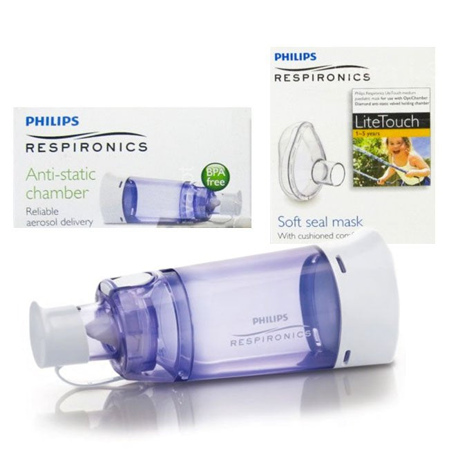 Philips Respironics Câmara Expansora com Máscara 1-5 anos 1unid