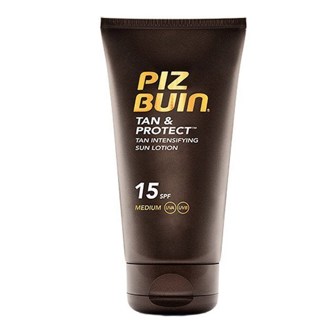 Loción bronceadora y protectora Piz Buin FPS 15 150 ml