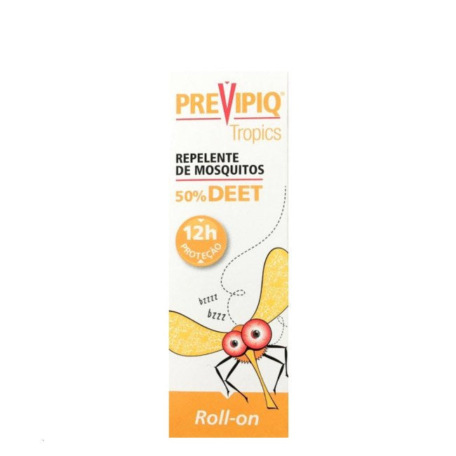 Previpiq Tropics Insektenschutz 50% DEET Roll-On 50ml