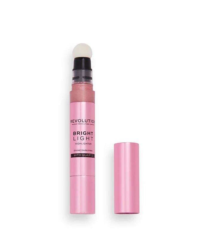 Revolution Bright Light Highlighter Iluminador Líquido Cor Beam Pink 3ml
