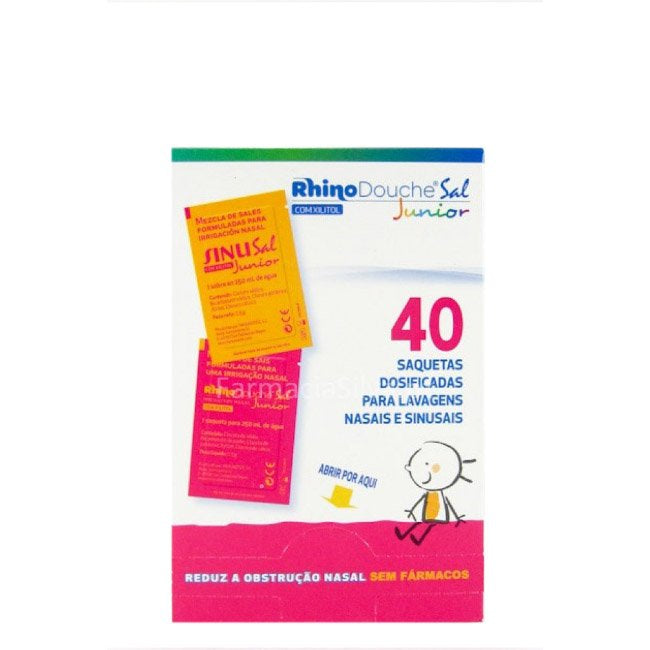 Rhinodouche Sal Junior Sachês 40x2,5gr