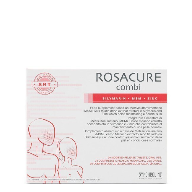 Rosacure Combi Rosácea Suplemento Alimentar Comprimidos 30unid