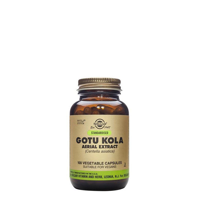 Solgar Gotu Kola pflanzliche Kapseln 100 Kapseln