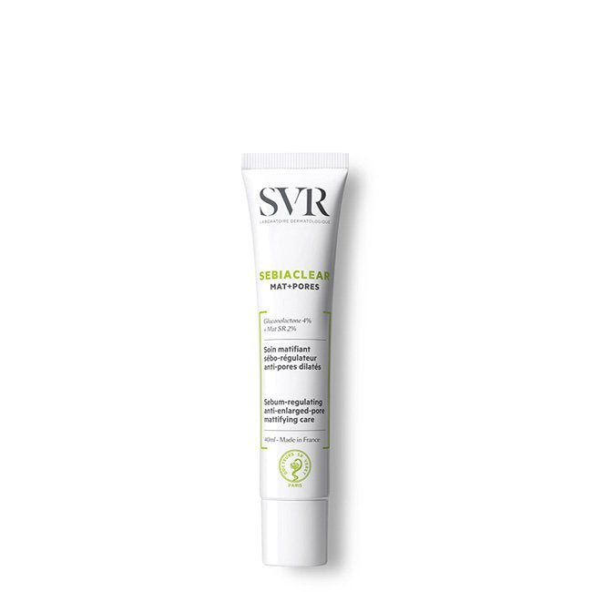SVR Sebiaclear Mat+Pores Cuidado Matificante Seborregulador 40ml