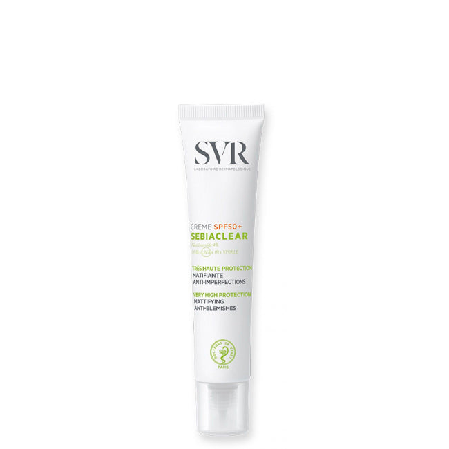 SVR Sebiaclear Creme Protetor Mate FPS50+ 40ml
