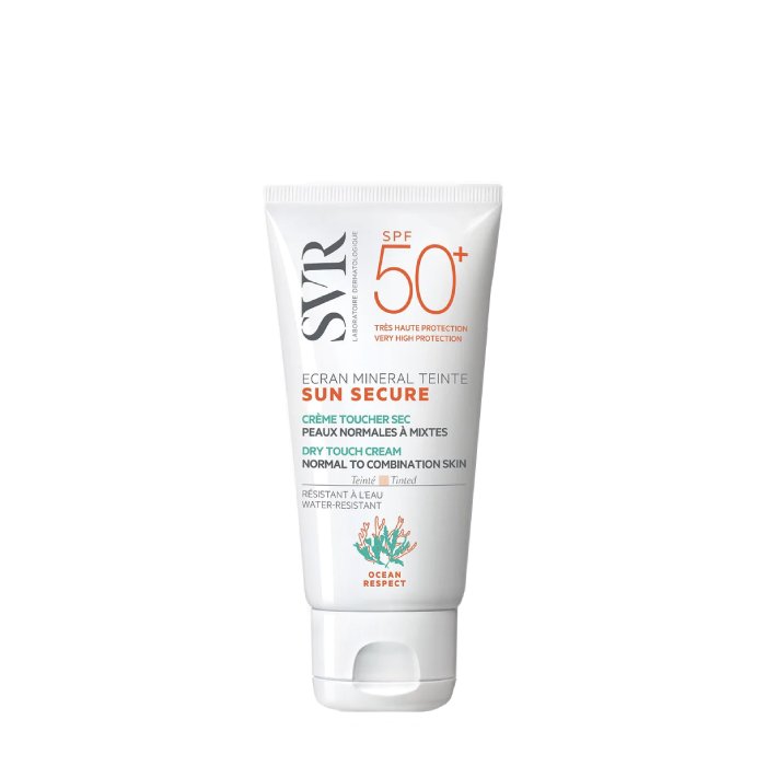 SVR Sun Secure Minéral Teinté SPF50+ Creme Solar de Cor Peles Normais e Mistas 50ml