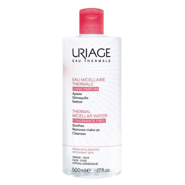 Uriage Eau Micellaire Thermale Água Micelar Peles com Vermelhidão 500ml