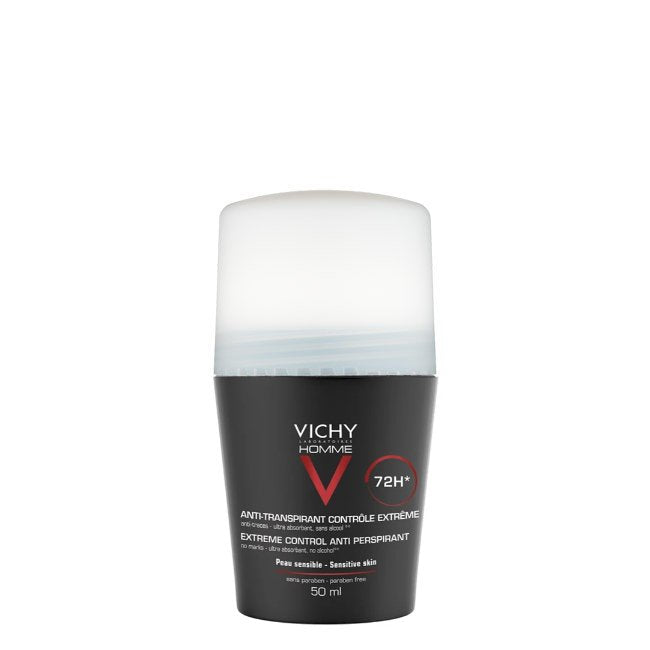Vichy Homme Desodorizante 72h Controlo Extremo Roll On 50ml