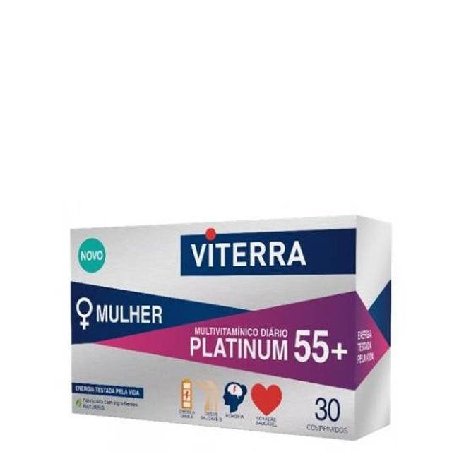 Viterra Platinum 55+ Mulher Comprimidos Revestidos 30unid